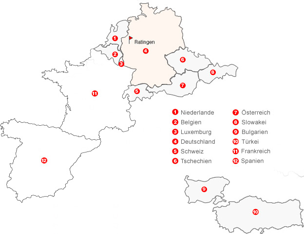 Karte Fachpartner